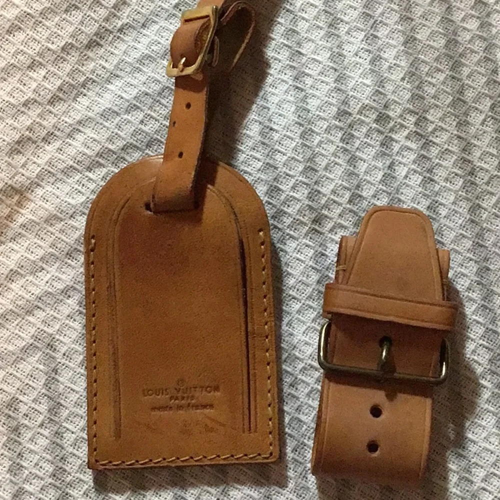 Louis Vuitton Brown Luggage and Travel Bag Accessories